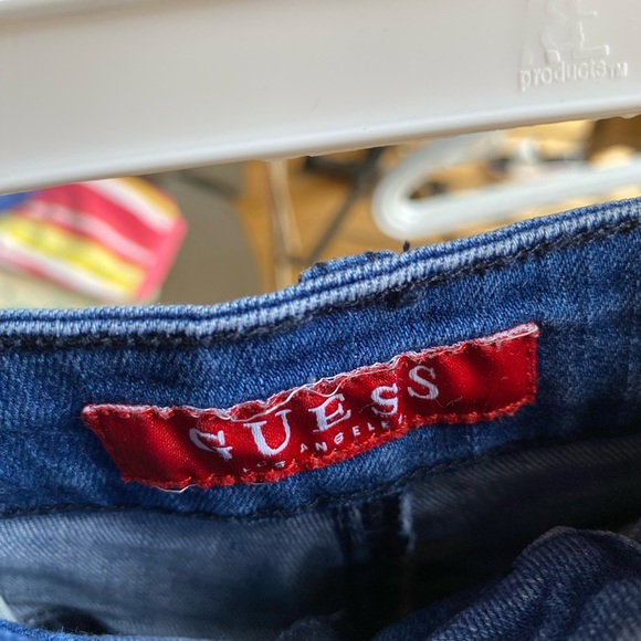 jean shorts by guess, fits us6-8 - Picture 4 of 4